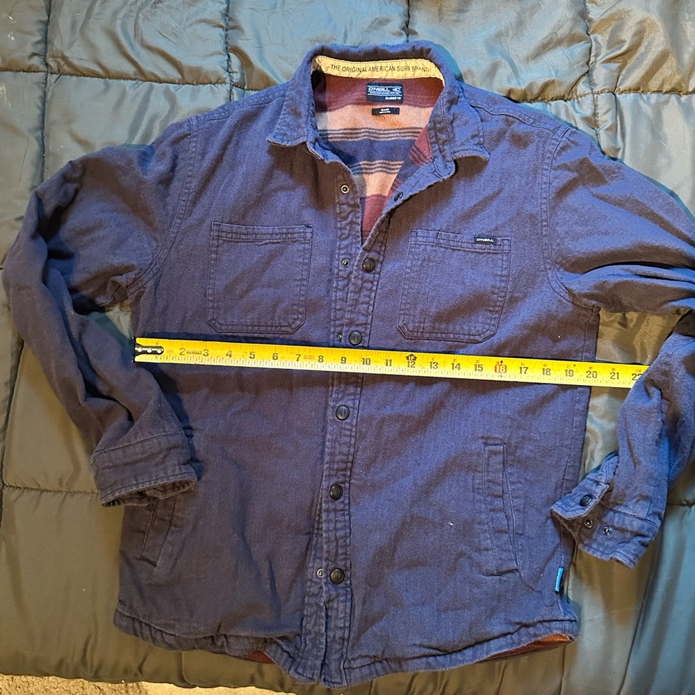 VINTAGE O'Neill Classic Fit Navy Button-Up Shirt jacket